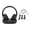 Black (EU Plug), variant on YAHHU Wireless Headphone for TV Watching 2.4G Bluetooth 5.3 TV Headset with Charging Base for Seniors EU Plug (9.45 inches / 24 cm)