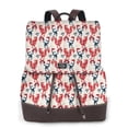 thumbnail image 1 of Easygdp Roosters Mochila de Cuero para Mujeres, Bolso de Hombro, Bolsos de Mano de Moda para Trabajo y Viajes, 1 of 4