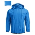 thumbnail image 1 of Chubasquero COOFANDY impermeable y transpirable para hombre azul S, 1 of 6
