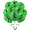 thumbnail image 3 of 10/50 piezas de globos de látex con temática de Hulk de Los Vengadores, globos de aire, decoraciones para fiestas de cumpleaños de niños, juguetes para niños, suministros para fiestas de baby shower, 3 of 5