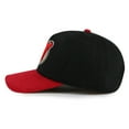 thumbnail image 2 of Men's American Needle  Black/Red New Jersey Devils Burnett Adjustable Hat, 2 of 3