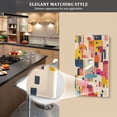 thumbnail image 5 of Yayeee Blank Wall Plate Cover 1-Gang 4.5"x2.7" Home Unused Decorative Outlet, Art Geometric, 5 of 7