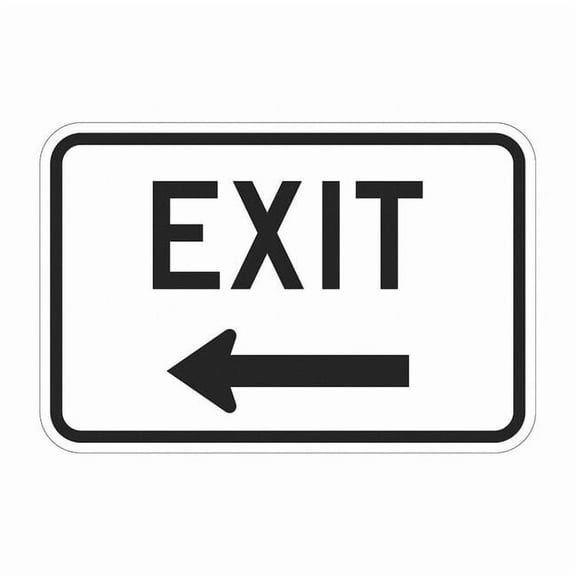 Lyle Exit Sign For Parking Lots,12" x 18" T1-1861-EG_18x12
