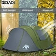 thumbnail image 3 of Didadi Pop Up Tent 6 Person Easy Pop Up Tents for Camping with Vestibule, Double Layer Waterproof Instant Setup Popup Tent Big Family Camping Tents, 3 of 7