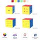 thumbnail image 3 of Juego de cubos de velocidad, 2x2 3x3 4x4 5x5 Paquete de cubos de velocidad sin pegatinas - Paquete de cubos mágicos brillantes, rompecabezas de cubos lisos con juguetes para juegos, 3 of 5