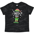 thumbnail image 3 of Inktastic Funny Christmas I'm the Sassy Elf with Shoes and Hat Boys or Girls Toddler T-Shirt, 3 of 5
