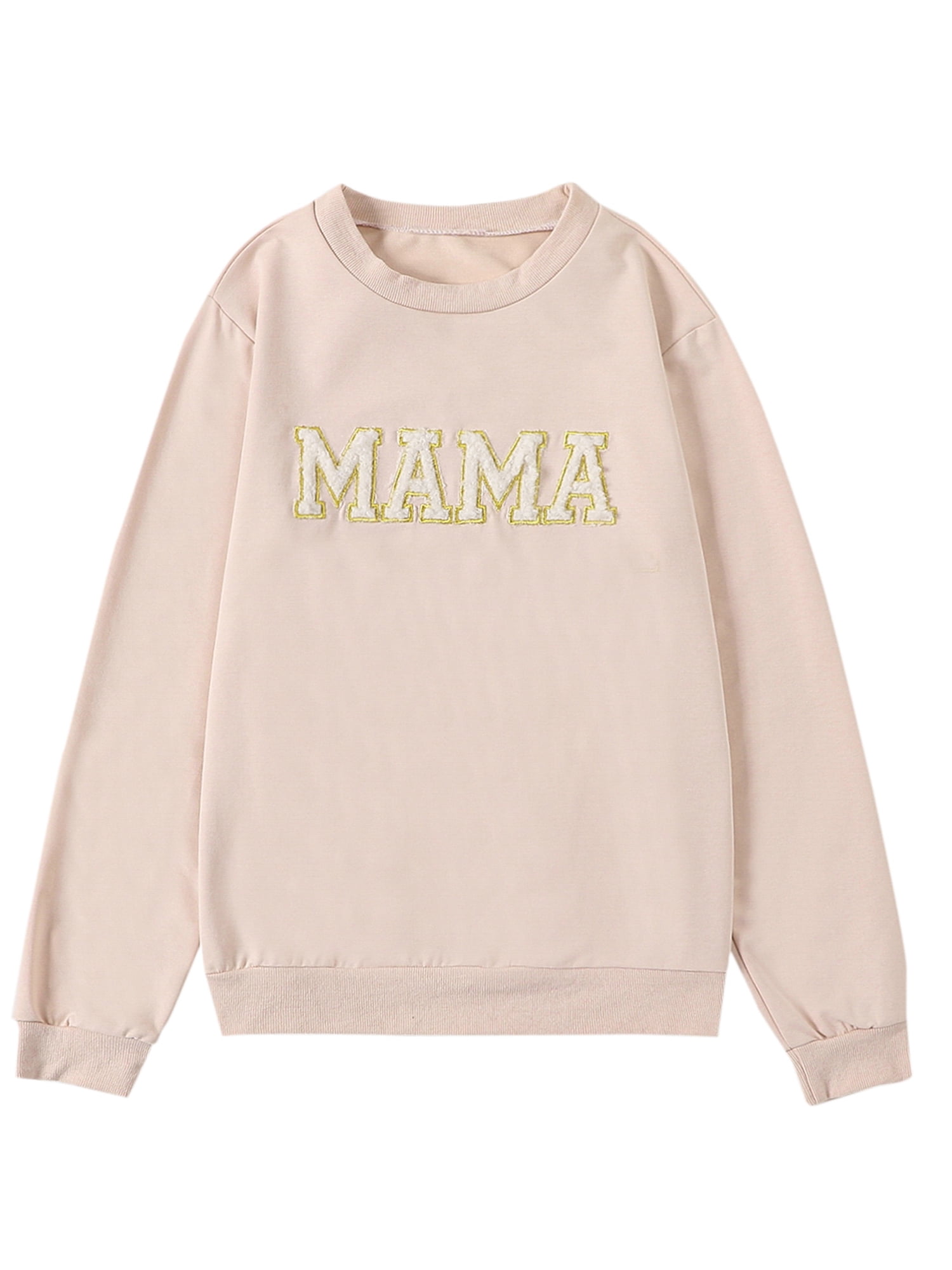 Mommy and Me Matching Outfits Pullover Sweatshirts for Mom and Daughter Christmas Clothing Match Tops Shirts