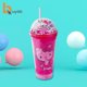 thumbnail image 3 of Vaso de diseño Hello Kitty con corazón con luz LED 450ml VASO-918, 3 of 3
