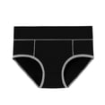 thumbnail image 4 of Ruimatai Cotton Underwear for Women 5 Pack Plus Size Seamless High Waist Briefs Full Coverage Breathable Panties, 4 of 7