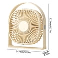 thumbnail image 2 of Needhep Velocity Floor Fan,Potable Fan, Powerful Portable Fan, Stand Up Fans for Bedroom, Electric Fan Portable (Beige), 2 of 2