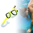 thumbnail image 3 of harayaa Kids Snorkel Set Diving and Snorkel for Diving Snorkeling Ages 3-7 Kids Yellow, 3 of 8