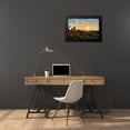 thumbnail image 4 of Burdick, Chuck 24x17 Black Modern Framed Museum Art Print Titled - Sea Grapes at Sunset, 4 of 5