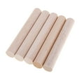 thumbnail image 4 of EHJRE 20mm Round Balsa Wood Sticks Unfinished Woodcraft Stick Dowel Rod 5 Pieces 140mm, 4 of 7