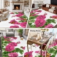 thumbnail image 5 of 6'x9' Area Rugs, Pink Spring Floral Indoor Outdoor Area Rug for Living Room Bedroom, Butterfly Farmhouse Washable Bathroom Rugs Kitchen Floor Carpet Mats Home Decor Aesthetic, 5 of 8
