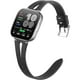 thumbnail image 1 of wonima11 Compatible with Amazfit bip 6 bands, 20mm, 22mm Quick Release Slim Vintage Leather Strap Replacement for Women, Man, Wristband Compatible with Amazfit Active 2 Sqaure Smartwatch, 1 of 1