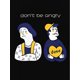 thumbnail image 2 of [1pc Cartoon Print Women'S T-Shirt] Women'S Casual Crew Neck T-Shirt with Cartoon Print, Polyester Blend, Medium Stretch, Knit Fabric, Short Sleeve Tee for All Seasons, 2 of 6