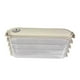 thumbnail image 4 of Caja para albóndigas con tapa, transparente, sellada a presión, organizador para refrigerador blanco crema, 4 of 9
