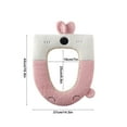 thumbnail image 3 of YHAICO Toilet Seat Elongated Toilet Seat Cover Toilet Seat Household Embroidery Sitting Washer Toilet Seat Cover Cute Washer Toilet Seat, 3 of 6