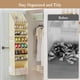 thumbnail image 2 of Organizador de zapatos Criusia Over the Door, 16 a 24 pares, 2 of 8