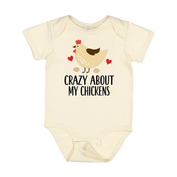 Inktastic Cute Chicken Farming Boys or Girls Baby Bodysuit