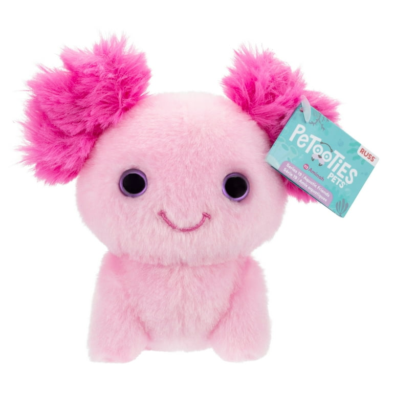 Russ 4-Inch Mini Axolotl Plush Toy for Kids - Walmart.com