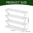 thumbnail image 3 of Tswift 4-Tier Shoe Rack Organizer Freestanding 23.6 inch Entryway Closet Storage Shelf Holds Multiple Pairs Space-Saving Bedroom Dorm, 3 of 7