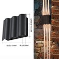 thumbnail image 3 of Aplique de pared para exteriores de 6 W, 12 W y 18 W, lámpara de pared LED impermeable, foco de pared para patio exterior, pasillo, impermeable IP65, luces para porche y jardín, 3 of 5