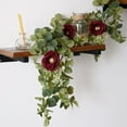 thumbnail image 5 of sruoe Artificial Christmas Garland Unlit, Christmas Decorate, Faux Garlands Christmas, Fake Greenery Garlands, Hanging Garland, Vine Garland for Door Stair Fireplace Indoor Tabletop Decor, 5 of 6
