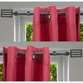 thumbnail image 4 of 2 Pack Adjustable 3/4" Single Window Curtain Rod 50" to 82" Silver, 4 of 4