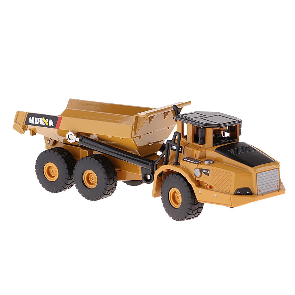 1:50 Alloy Diecast Articulated Dump Truck Toys Toy Engineering Vehicle Model 