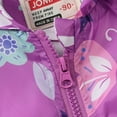 thumbnail image 5 of Usaibhir Toddler Girl Boy Spring Fall Windbreaker with Hoods Baby Zipper Hooded Outwear Windproof Jacket Lightweight Coat for 5-6Y Purple, 5 of 9