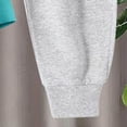 thumbnail image 6 of Hessimy Toddler Boys Girls Spring Summer Soft Fabric Thermal Underwear Soft Warm Long Sleepwear Pjs Set, Soft Fabric Thermal Pjs(Sky Blue,120), 6 of 7