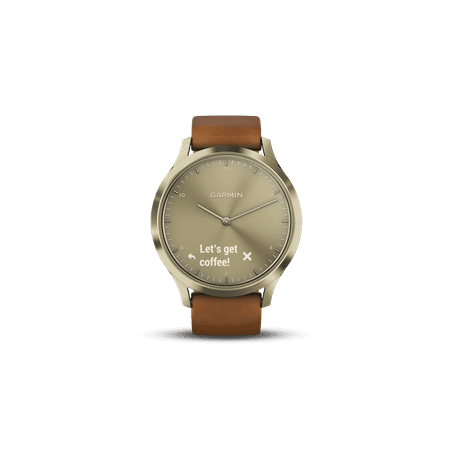 Garmin Vivomove HR Premium Smart Watch, Brown