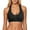 Black, variant on FYDUU Front Closure Sports Bras For Women Wireless Cooling Lift-Up Mesh Bras Casual Yoga Running Plus Size Bra Soft Push Up Wireless Bras /Black