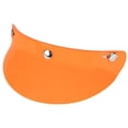 thumbnail image 2 of 3-Snap Visor Peak Open Face Protector 15cmx5cm Orange, 2 of 7