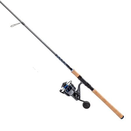 Quantum Merit Spinning Reel and Fishing Rod Combo 7-Foot Medium Power 1-Piece Rod Size 4000 Reel