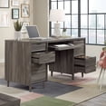 thumbnail image 2 of Sauder Clifford Place Engineered Wood Executive Desk in Jet Acacia/Dark Wood, 2 of 13