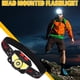 thumbnail image 1 of Linterna frontal LED recargable XPG+COB con luz roja y blanca | 6 modos: fuerte, débil e intermitente | Carga USB y batería integrada para camping, senderismo y emergencias, 1 of 9