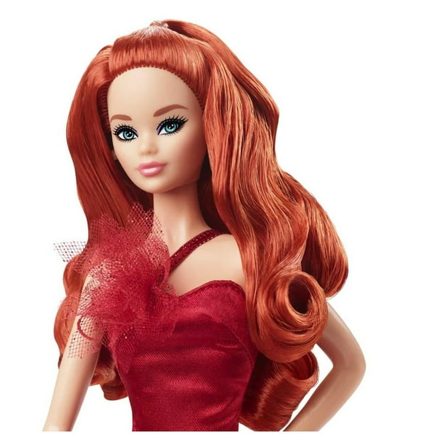 Muñeca de Colección Barbie Holiday 2022 Peliroja