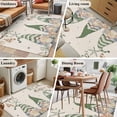 thumbnail image 6 of Rectangle Area Rug 3x5ft,Sage Green Gnome on Vintage Linen Washable Carpet Non-Slip Runner Accent Rugs Indoor Floor Mat for Bedroom Living Room Decor,Ocean Starfish Shell, 6 of 9