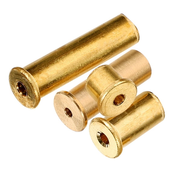 DEEPCRAFF 4Pcs Copper Golf Counterweights for Enhanced Performance and Stability 0.35X0.35X0.28in