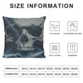 thumbnail image 5 of BANET Skull Throw Pillow Cushion Cover, with Music Graphic Art, Decorative Square Accent Pillow Case 20x20in, 5 of 5