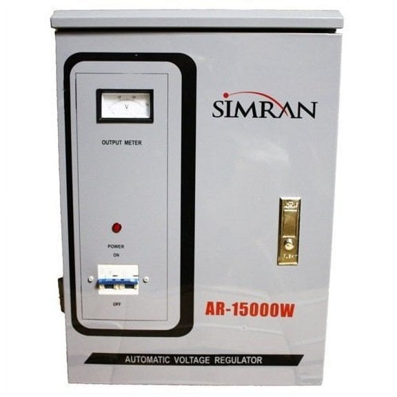 Simran Power Converter Regulator Stabilizer with Built-In Voltage Transformer, 15,000W (AR-15000)