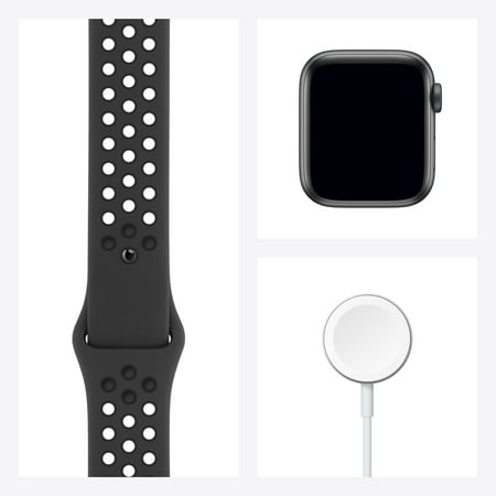 Apple Watch Nike Series 6 (GPS) 40mm Space Gray Aluminum Case with Anthracite/Black Nike Sport Band - Space Gray