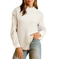 thumbnail image 6 of Arach&Cloz Women's Cotton Blend Cap Sleeve Side Slit Sweater Vest Fall Casual Tops 2025, 6 of 8