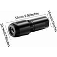 thumbnail image 3 of HUGFEGWE Angle Grinder Conversion Accessories, Thread Converter Kit for Angle Grinders to Straight Grinders, Angle Grinder Conversion Head 3mm/6mm Collets Grinding Convenient Machine (3mm AZ824-6483, 3 of 9