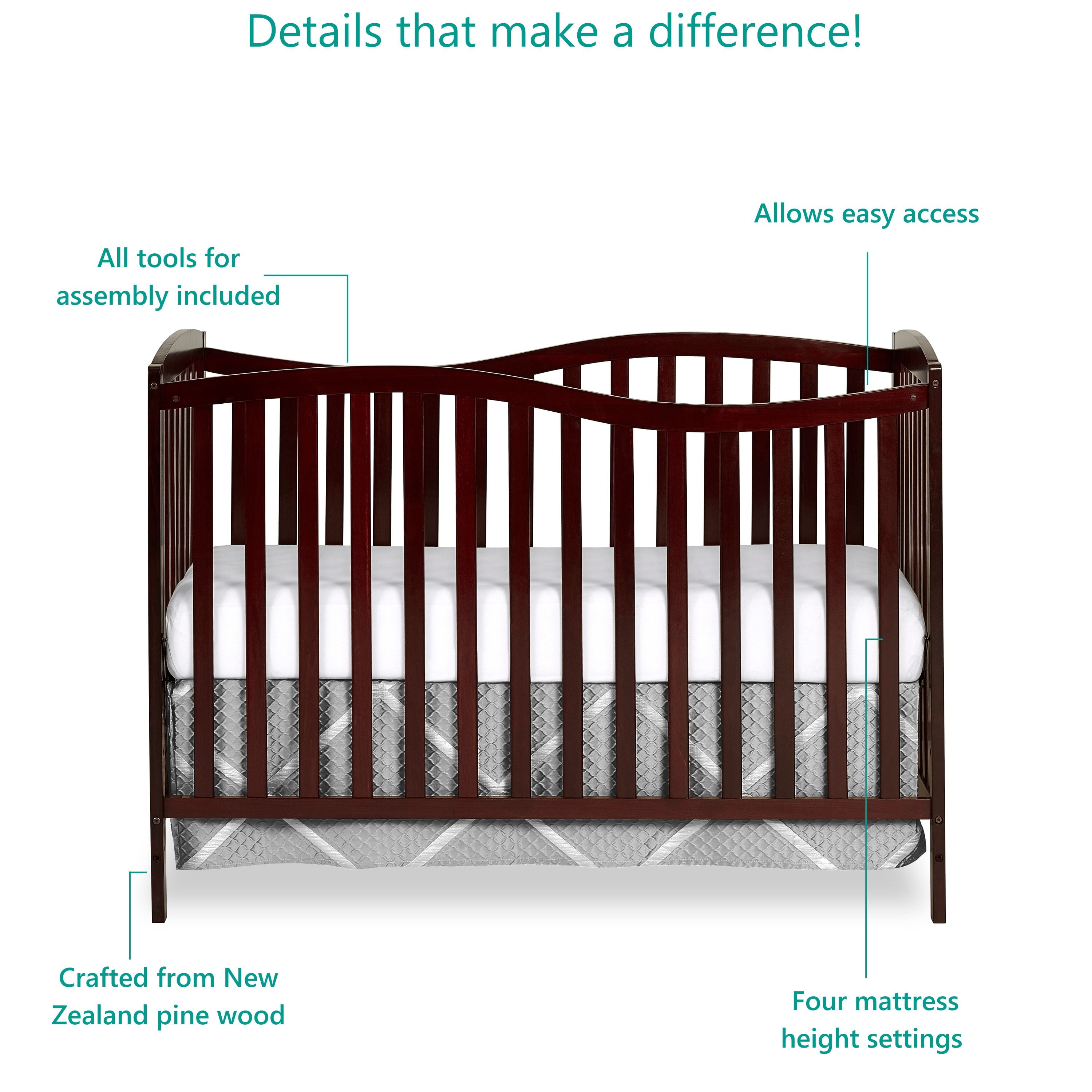 Dream on me 7 in cheap 1 crib assembly