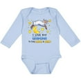 thumbnail image 3 of Inktastic I Love My Grandma to the Moon and Back Cute Sheep Boys or Girls Long Sleeve Baby Bodysuit, 3 of 5