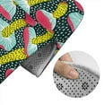 thumbnail image 5 of Honeii Green Mushroom Pattern Bathroom Anti-Skid Pad Bathroom Mat Vintage Seamless Pattern Not-Slip Toilet Rug Set, 5 of 6