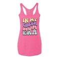 thumbnail image 2 of Wild Bobby Cheer Mom Era Women Tri-Blend Racerback Tank Top, 2 of 6